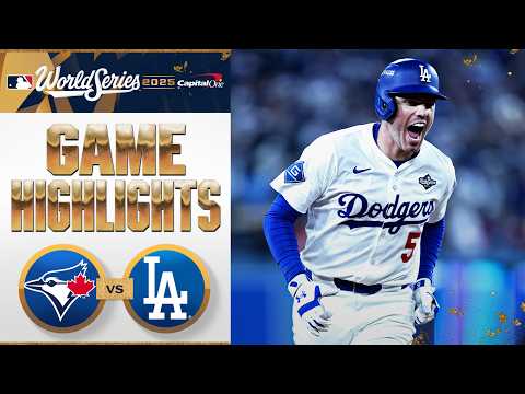 Thumbnail for Blue Jays vs. Dodgers World Series Game 3 Highlights (10/27/25) | MLB Highlights
