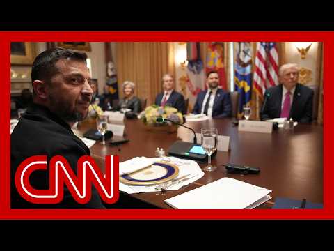 Thumbnail for Hear Zelensky’s comments during White House meeting with President Trump