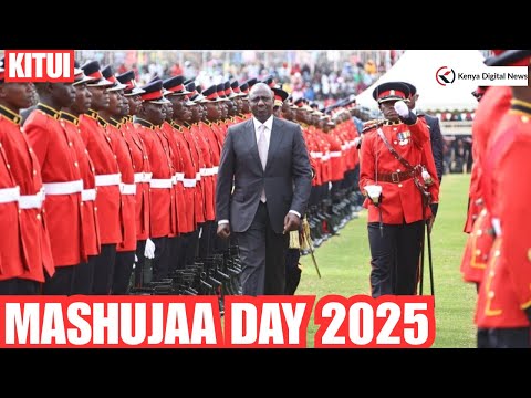 Thumbnail for LIVE: President Ruto Presides over Mashujaa Day 2025 celebrations in Kitui County! Ithookwe Stadium