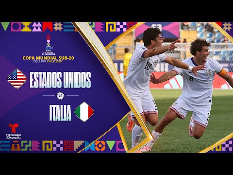 Thumbnail for USA vs. Italia | Highlights Copa Mundial de la FIFA Sub-20 | Telemundo Deportes