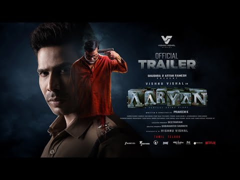 Thumbnail for Aaryan Trailer (Tamil) | Vishnu Vishal | Praveen K | Ghibran | Selvaraghavan | Shraddha Shrinath