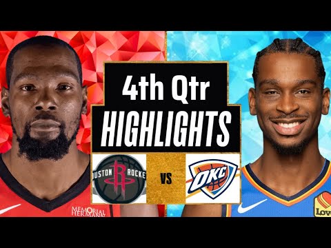 Thumbnail for Oklahoma City Thunder vs Houston Rockets Full Game Highlights 4th P2 Qtr Otc 21| 2025 NBA Highlights