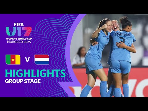 Thumbnail for Cameroon vs Netherlands Highlights | FIFA U-17 Women's World Cup Morocco 2025™