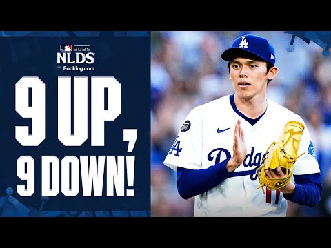 Thumbnail for 9 UP, 9 DOWN! Roki Sasaki was DOMINANT out of the ‘pen vs. the Phillies! 😤 | 佐々木朗希ハイライト