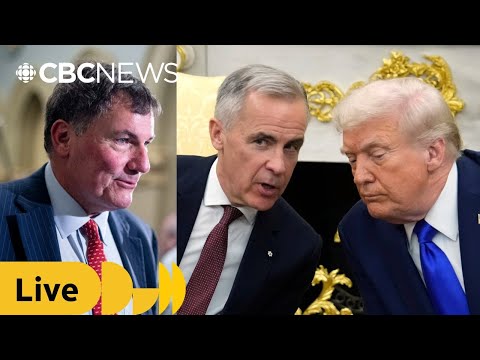 Thumbnail for LeBlanc speaks after meeting at White House with Carney and Trump