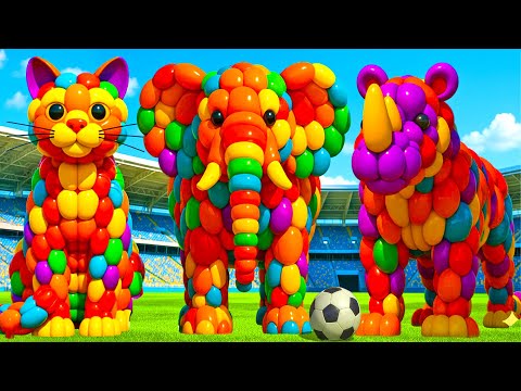 Thumbnail for The mascot vibrato assistant cat placed on the football field is popular, co-produced and creative 9