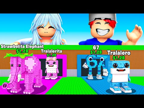 Thumbnail for BOY ONLY vs GIRL ONLY Brainrots in Steal a Brainrot With My Crush!