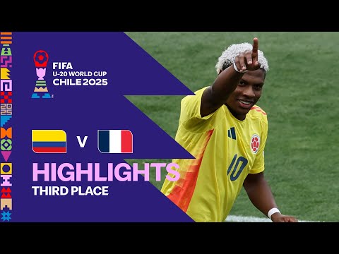 Thumbnail for Colombia vs France Highlights | FIFA U 20 World Cup Chile 2025