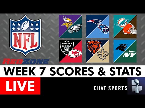 Thumbnail for NFL Week 7 RedZone Live Streaming Scoreboard, Highlights, Scores, Stats, News & Analysis