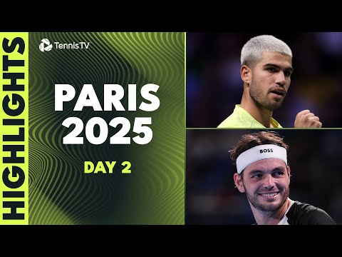 Thumbnail for Alcaraz Faces Norrie; Fritz, Fonseca & Vacherot Feature | Paris 2025 Day 2 Highlights