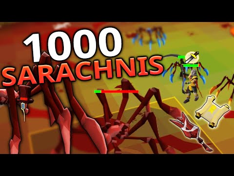 Thumbnail for Loot From 1,000 Sarachnis (Pet Hunt) 🕷️