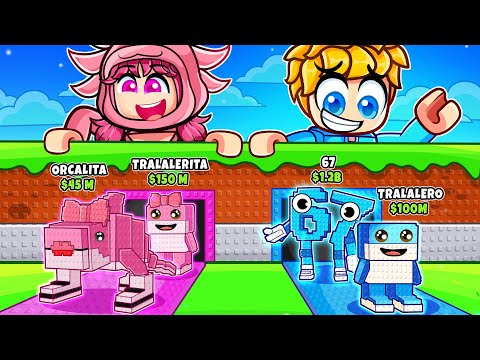Thumbnail for NUR JUNGS vs NUR MÄDCHEN Brainrots in Steal a Brainrot!