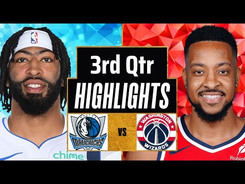 Thumbnail for Dallas Mavericks vs Washington Wizards Full Game Highlights 3rd Qtr | Oct 24 | 2025 NBA Highlights