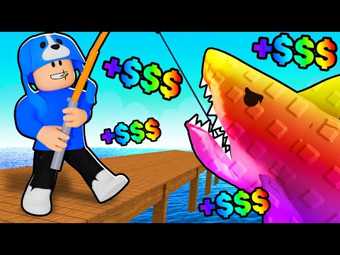 Thumbnail for Becoming a BILLIONAIRE in Roblox Hire a Fisher...