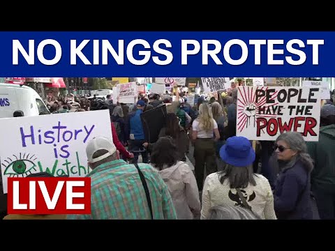 Thumbnail for LIVE I No Kings protests across the nation