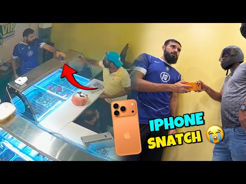 Thumbnail for Mera new iphone 17 pro max snatch hogaya📱Basit ne mere sath kia kar dia 😳