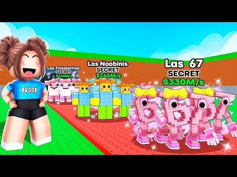 Thumbnail for $0 To $1 TRILLION Using ONLY BABY BRAINROTS in Steal A Brainrot!