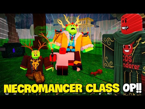 Thumbnail for The NEW Necromancer Class BROKE the Game!! | 99 Nights in a Forest