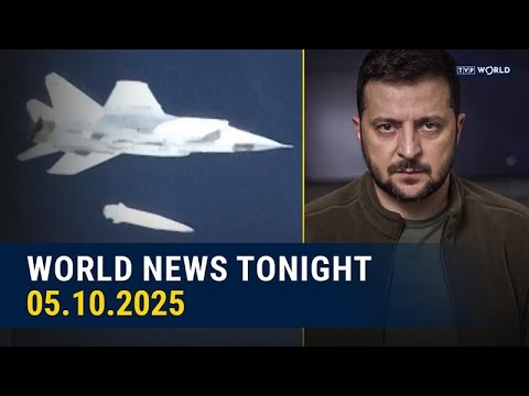 Thumbnail for Russia strikes with hypersonic Kinzhals: Zelenskyy blames West for no reaction | World News Tonight