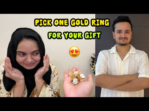 Thumbnail for Surprising my wife with gold ring💍birthday gift😍aj k din hi hogai karachi mai toofaani baarish😂