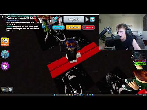 Thumbnail for playing roblox with the 67 kid