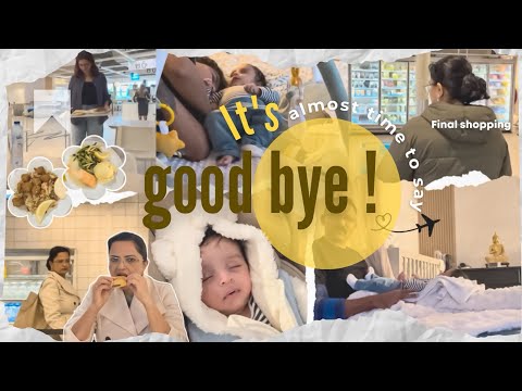 Thumbnail for It’s almost time to say GOODBYE | Final Shopping |2 days before they fly back home|