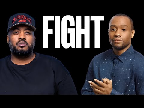 Thumbnail for Marc Lamont Hill & Queenzflip almost FIGHT after Flip calls Marc a SUCKA!