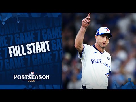 Thumbnail for FULL START: 41-year-old Max Scherzer comes up BIG for the Blue Jays in World Series Game 7! 😮‍💨
