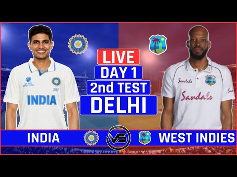 Thumbnail for India vs West Indies 2nd Test Day 1 Live Scores | IND vs WI 2nd Test Live Scores & Commentary