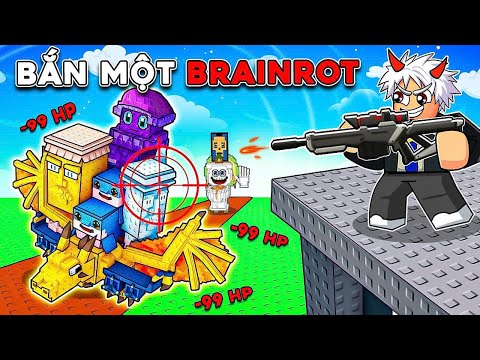 Thumbnail for BI HUỲNH TRỞ THÀNH TỶ PHÚ NHỜ BẮN BRAINROT TRONG ROBLOX 😂
