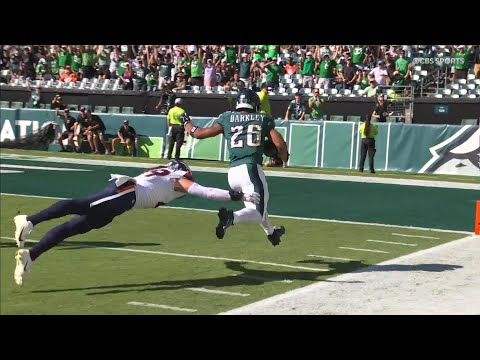 Thumbnail for Hurts and Barkley team up on 47-yard TD