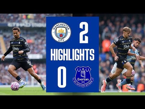 Thumbnail for MANCHESTER CITY 2-0 EVERTON | Premier League Highlights