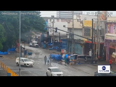 Thumbnail for LIVE: Hurricane Melissa nears Jamaica as island braces for worst storm in history