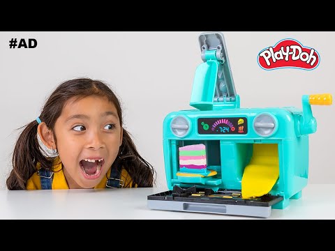 Thumbnail for Play-Doh Cake Bake-Off Challenge with Maddie Eva & Ben  🎂