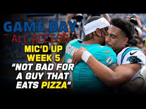 Thumbnail for NFL Week 5 Mic'd Up! "Did you see my dance?" | Game Day All Access