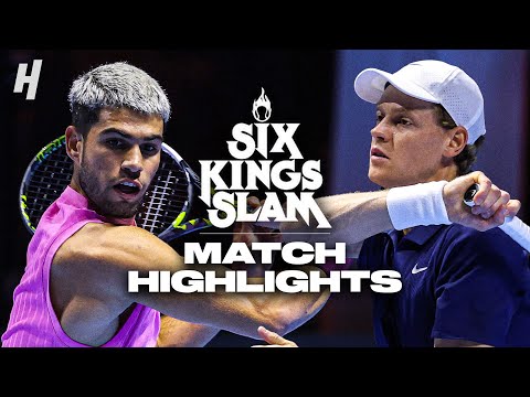 Thumbnail for Carlos Alcaraz vs Jannik Sinner - FINAL - BEST HIGHLIGHTS | 2025 Six Kings Slam @Netflix