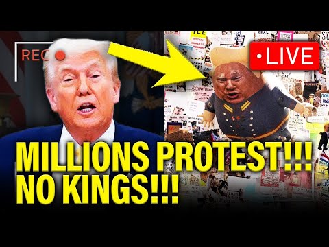 Thumbnail for LIVE: NO KINGS PROTESTS AGAINST TRUMP TAKE OVER!!!