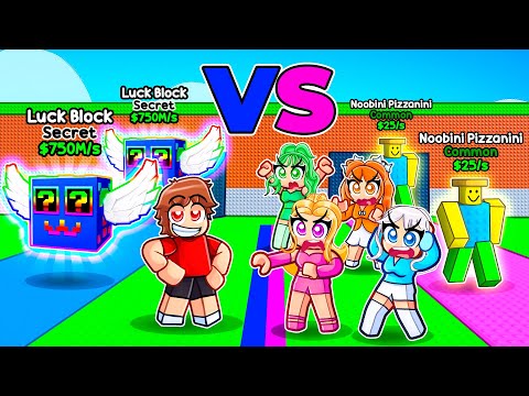 Thumbnail for SECRET Lucky Block Race But I Cursed MY CRAZY FAN GIRLS With BAD LUCK In Steal A Brainrot...