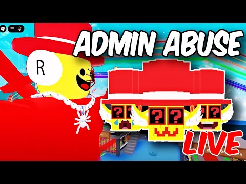 Thumbnail for Admin abuse + update & Trading (Steal A Brainrot) Live #stealabrainrot #roblox #livestream