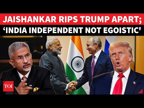 Thumbnail for ‘India Wants Partners NOT PREACHERS’: Jaishankar SHREDS Trump At Mega Summit Over Russia Stand