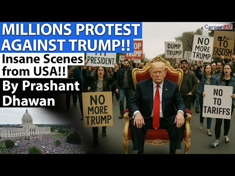 Thumbnail for MILLIONS PROTEST AGAINST TRUMP!! Insane Scenes from USA!!  Why Suddenly?? | By Prashant Dhawan