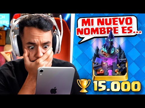 Thumbnail for MI NUEVO NOMBRE DE CLASH ROYALE Y CONSIGO 15.000 COPAS - TheGrefg