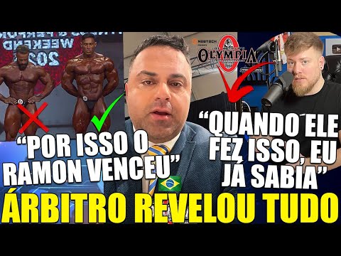 Thumbnail for ÁRBITRO DO OLYMPIA REVELA A VERDADE SOBRE RAMON TER VENCIDO E EXPLICA O QUE LEVOU AO RESULTADO