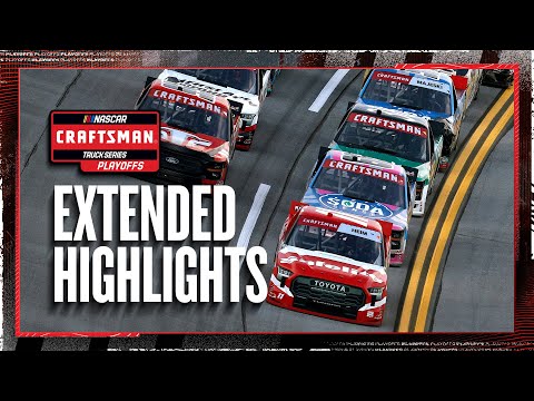 Thumbnail for Wildcard Talladega Shakes Up Truck Playoffs | 2025 Truck Series Extended Highlights