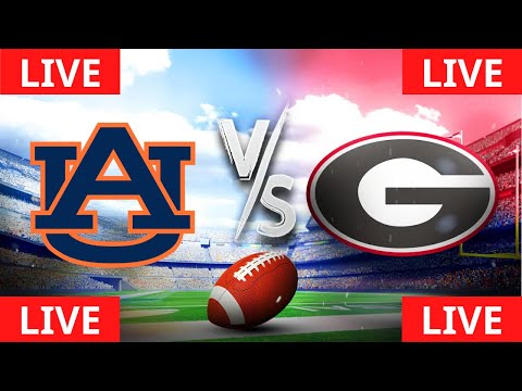 Thumbnail for Auburn vs. Georgia  LIVE STREAM | Oct 11 | College Football LIVE | NCAAF Week 7 LIVE STREAM