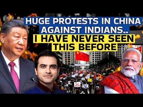 Thumbnail for HUGE PROTESTS IN CHINA AGAINST INDIANS... I HAVE NEVER SEEN THIS BEFORE | CWSJ-2557 | Sumeet Jain