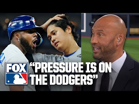 Thumbnail for Blue Jays STUN Dodgers 🚨 Jeter, A-Rod & Big Papi REACT to World Series Game 1, Pressure on LA 😅
