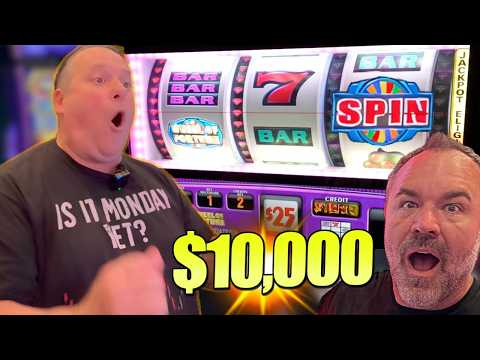 Thumbnail for Lucky Peter Our $10K FreePlay Winner Smashes His BIGGEST Jackpot