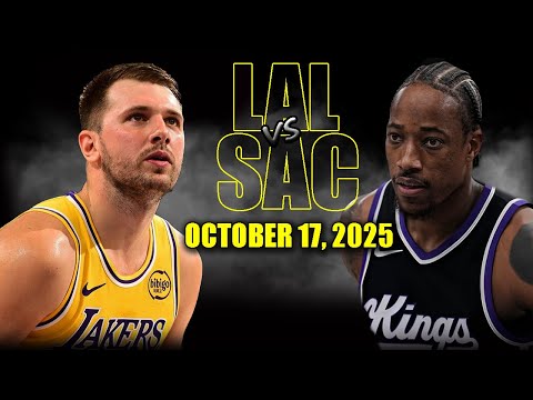 Thumbnail for Los Angeles Lakers vs Sacramento Kings Full Game Highlights - October 17, 2025 | NBA Preseason
