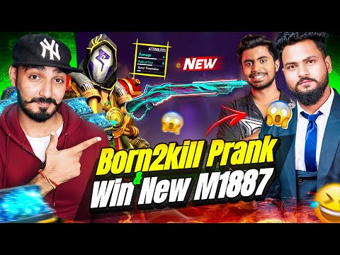 Thumbnail for Born2Kill Prank And Win New M1887 Gun Skin 😮 Prank Gone Wrong 😒 Garena Free Fire
